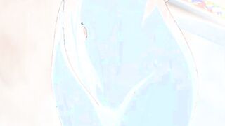 Hentai amazing busty babe gets creampie