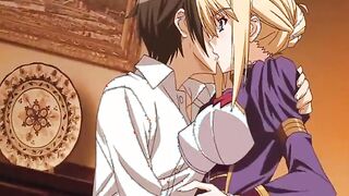 Hentai amazing busty babe gets creampie