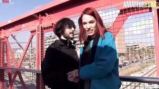 Alt Cunt With Mouth Silvia Rubi Fucks Amateur Stud Outside - AMATEUR EUROPEAN