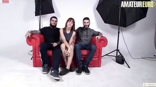 AMATEUR EUROPEAN - Amazingly Hot Hispanic Women Lilyan Red Gets Slutted Out By 4 Dicks Into Steamy Gang Bang