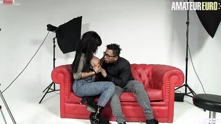 LasFolladoras - Big Tit Dark Haired mom Pornstar Suhaila Rough Banged! Rough By Newbie