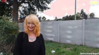 AMATEUR EUROPEAN - Red Head Old Bimbo Craves For A Penis So She Fucks Stranger