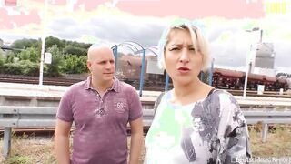 DeutschlandReport - Oda Amelie Big Boobed German Blonde Gets Her Older Snatch Nailed Rough - AMATEUREURO