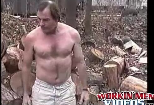 Big dicked country dude is eager to have his cock sucked