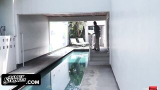 Rebellious Step Daughter Taught A Lesson By Stepdad