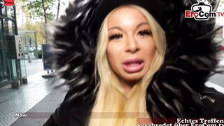 German blonde Fitness chick date a poor User
