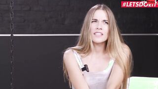 HERLIMIT - Skinny Skank Eveline Dellai Getting Her Booty And Mouth Boned Full Sex Sex Tape