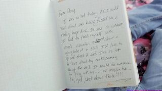 Brick Danger finds his stepsister Amara Romani's diary and discovers all of her dirty fantasies
