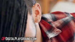 DigitalPlayground - babe Lesbo Sex With Kenna James & Kira Noir & Then Dante Colle Takes Action