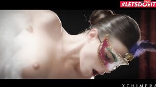 XCHIMERA - PRETTY DARK HAIRED JESSICA X EROTIC FANTASY PUSSY NAILED - LETSDOEIT