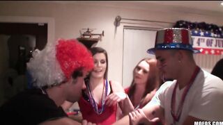 YOUNG BIG TIT BARELY LEGAL PUSSY WITH MOUTH AT PARTY HAVE three WAY W