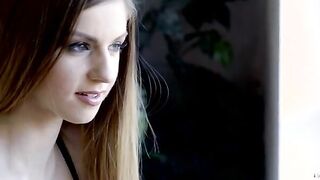 Decked out in lingerie that hugs her long tits and beauty curves, Stella Cox waits impatiently for Ryan Driller to