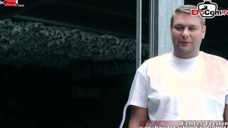 German ex-wife ask Husband to make a amateur porn