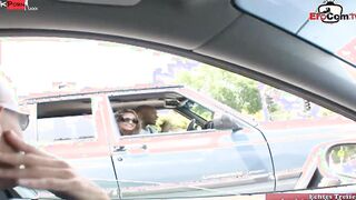 Blonde Women pick up for cheating on his boyfriend