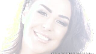 Ts babe Chanel Santini drilling Mercedes Carreras wet pussy