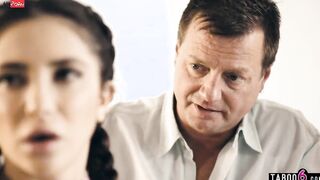 Swapped at birth daughter in twisted 3-way with milf and