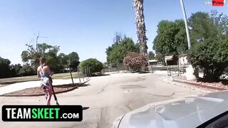 TeamSkeet - Filthy Hottie Thick chick Bounces Her Pink Pussy On Lucky Stud And Makes Him Cum On Her Big Ass