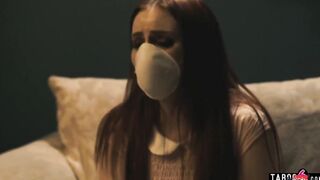 Twisted therapist makes 19 yo face her fears with a double penetration