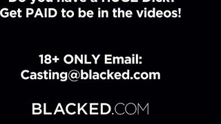 BLACKEDRAW Beautiful young blonde besties take on 2 BBC