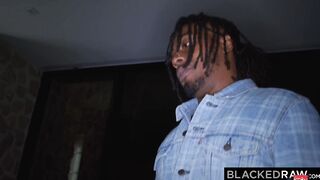 BLACKEDRAW Beautiful young blonde besties take on 2 BBC