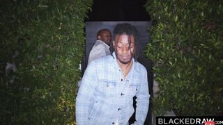BLACKEDRAW Beautiful young blonde besties take on 2 BBC