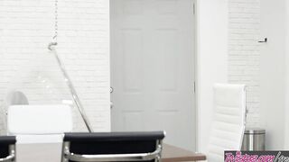 Twistys - beauty cougar Kenzie Taylor spankes her new assistant Britney Light