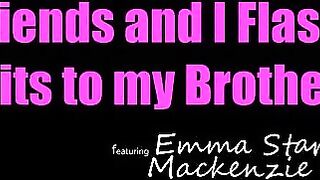 Mackenzie Moss and Emma Starletto have made a mess along with Seth Gamble, Mackenzie's stepbrother. Emma is kinda in Seth,