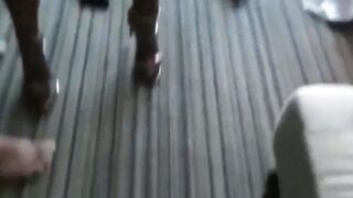 AMATEUR HOUSEWIFE AT A HOTEL PARTY