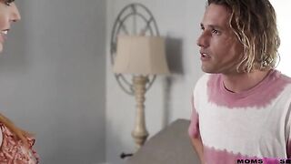 Lauren Phillips and her step daughter Lilly Bell have a nice new next door, Tyler Nixon. Tyler helps Lauren bring inside the