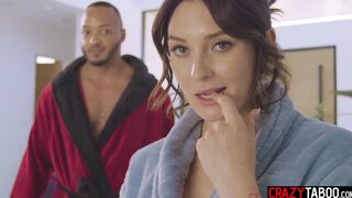 She double teamed by tranny and friend