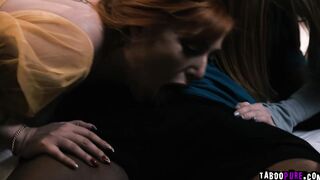 Boyfriend fucks his girlfriend and her stepmom