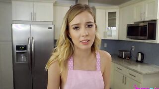 Haley Reed decides it's time to seduce her stepdad Romeo Prince. Dressed in just an apron that acts as a