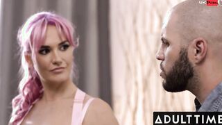 ADULT TIME - Bi Erotic Studs Join Gigantic Ass sexy Siri Dahl For THE BEST MMF three WAY!