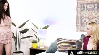 Pretty Women Maddy may Getting Rewarded by Long Tits Stepmom Aaliyah Love