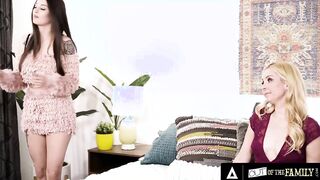 Pretty Women Maddy may Getting Rewarded by Long Tits Stepmom Aaliyah Love