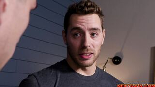 Gay stepbrothers fucking in fraternity