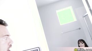 MILF loves playing tricks on employees