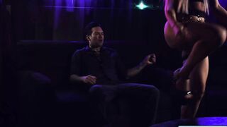 Shemale succubus Aubrey Kate seduces guy