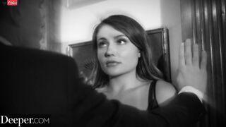 Deeper. Dominant Emily uses Mick for whatever she Desires
