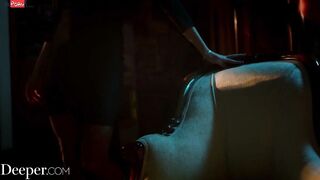 Deeper. Dominant Emily uses Mick for whatever she Desires