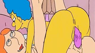Griffins and Simpsons wife exchange