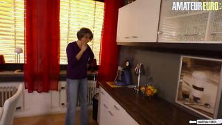 AMATEUREURO - German Mature Lady Cheats And Fucks Mature Next Door