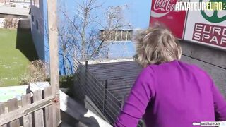 AMATEUREURO - German Mature Lady Cheats And Fucks Mature Next Door
