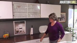 AMATEUREURO - German Mature Lady Cheats And Fucks Mature Next Door