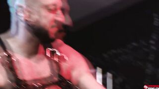 Sub Isaac X being stuffed at both ends