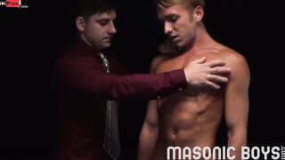 MasonicBoys - Suited Cutie masters ruin young boy's butt with raw penis