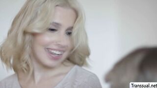 Wealty shemale Emma Rose fucks her friend