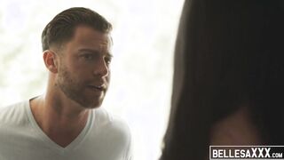 Adorable Eliza Ibarra enjoys erotic moments with boyfriend