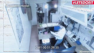 HornyHostel - Surprise Blowjobs Leads to beauty Sex with Blonde Bae Emily Goddess Full Clip