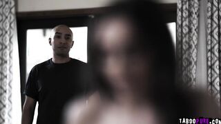 Aften Opal sucking deep Oliver Davis big hard cock